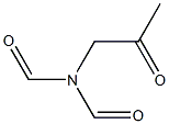 1-(Diformylamino)-2-propanone Structure