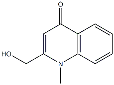 1-Methyl-2-(hydroxymethyl)quinolin-4(1H)-one Structure