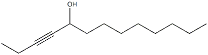 3-Tridecyn-5-ol 구조식 이미지