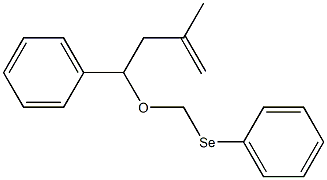 4-[(Phenylseleno)methoxy]-2-methyl-4-phenyl-1-butene 구조식 이미지