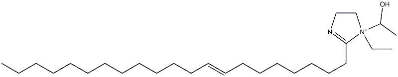 1-Ethyl-2-(8-henicosenyl)-1-(1-hydroxyethyl)-2-imidazoline-1-ium 구조식 이미지