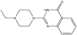2-[4-Ethyl-1-piperazinyl]quinazolin-4(3H)-one Structure