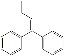 4,4-Diphenyl-1,3-butadiene 구조식 이미지