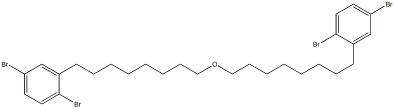 2,5-Dibromophenyloctyl ether 구조식 이미지