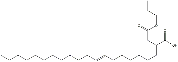 2-(7-Nonadecenyl)succinic acid 1-hydrogen 4-propyl ester Structure