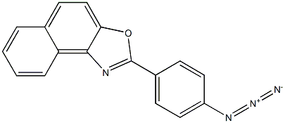 2-(4-Azidophenyl)naphth[1,2-d]oxazole Structure