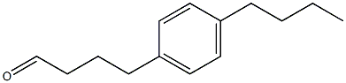 4-(4-Butylphenyl)butyraldehyde Structure