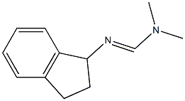 N1,N1-Dimethyl-N2-(indan-1-yl)formamidine 구조식 이미지