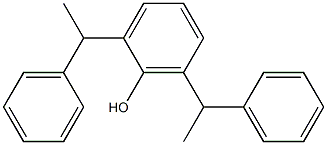 2,6-Bis(1-phenylethyl)phenol Structure