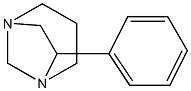 6-Phenyl-1,5-diazabicyclo[3.2.1]octane 구조식 이미지