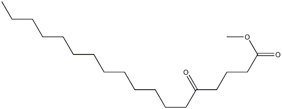 5-Oxostearic acid methyl ester 구조식 이미지