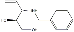 (2S,3S)-3-(Benzylamino)-4-pentene-1,2-diol Structure