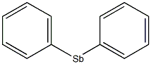 Diphenylantimony Structure