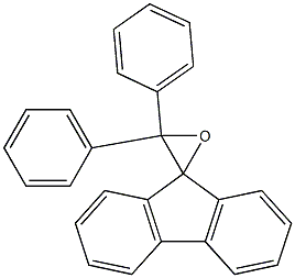 3,3-Diphenylspiro[oxirane-2,9'-[9H]fluorene] Structure