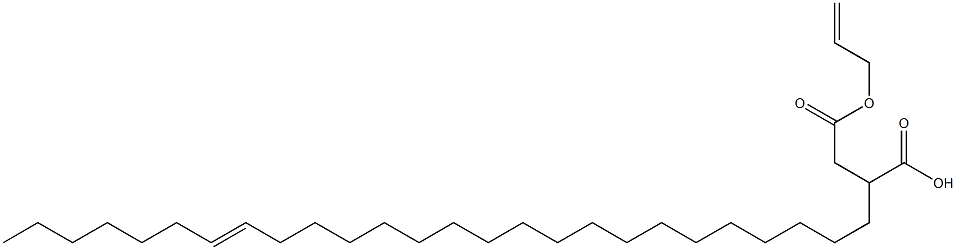 2-(19-Hexacosenyl)succinic acid 1-hydrogen 4-allyl ester Structure
