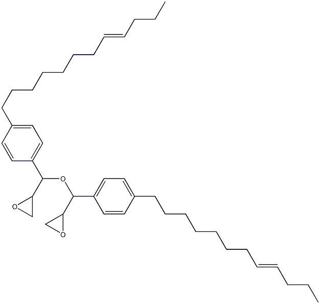 4-(8-Dodecenyl)phenylglycidyl ether 구조식 이미지