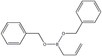 Allylbis(benzyloxy)borane 구조식 이미지