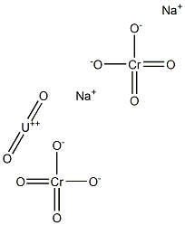 Sodium uranyl chromate Structure