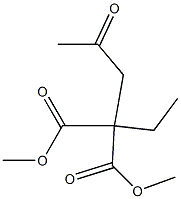 Ethyl(2-oxopropyl)malonic acid dimethyl ester 구조식 이미지