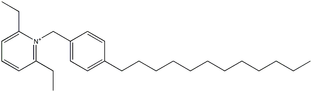 1-(4-Dodecylbenzyl)-2,6-diethylpyridinium Structure
