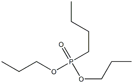 Butylphosphonic acid dipropyl ester Structure