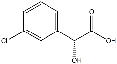 (R)-(3-Chlorophenyl)hydroxyacetic acid Structure