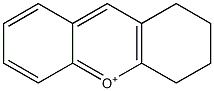 1,2,3,4-Tetrahydroxanthylium 구조식 이미지