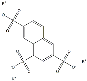 1,3,7-Naphthalenetrisulfonic acid tripotassium salt 구조식 이미지