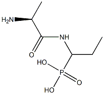 1-(L-Alanylamino)propylphosphonic acid Structure