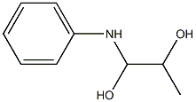 N-(1,2-Dihydroxypropyl)aniline 구조식 이미지