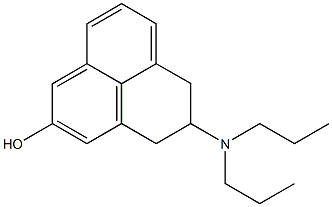 2-(Dipropylamino)-2,3-dihydro-1H-phenalen-5-ol Structure