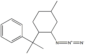 (+)-8-Phenylneomenthyl azide 구조식 이미지