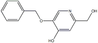 5-(Benzyloxy)-2-(hydroxymethyl)-4-pyridinol Structure