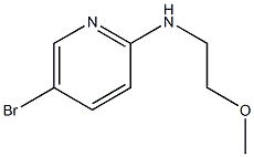 N-(5-Bromo-2-pyridinyl)-N-(2-methoxyethyl)amine Structure