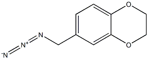 6-(azidomethyl)-2,3-dihydrobenzo[b][1,4]dioxine 구조식 이미지