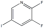 2,3-difluoro-5-iodopyridine 구조식 이미지