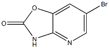 6-Bromooxazolo[4,5-b]pyridin-2(3H)-one 구조식 이미지