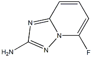 2-Amino-5-fluoro[1,2,4]triazolo[1,5-a]pyridine 구조식 이미지