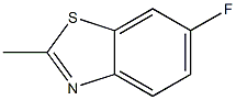 6-fluoro-2-methylbenzothiazole 구조식 이미지