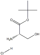 L-Serine tert.butyl ester hydrochloride Structure