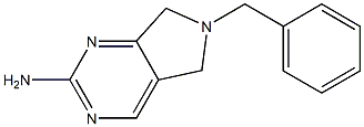 6-Benzyl-6,7-dihydro-5H-pyrrolo[3,4-d]pyrimidin-2-ylamine Structure