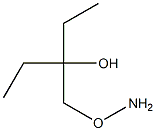 3-(aminooxymethyl)pentan-3-ol 구조식 이미지