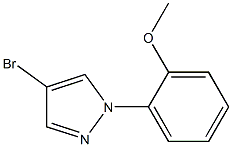 4-bromo-1-(2-methoxyphenyl)-1H-pyrazole 구조식 이미지