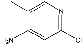 2-chloro-5-methylpyridin-4-amine Structure