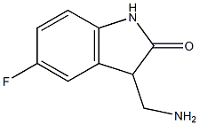3-(aminomethyl)-5-fluoroindolin-2-one Structure