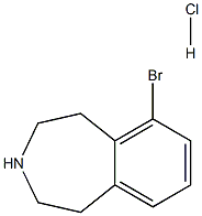 6-bromo-2,3,4,5-tetrahydro-1H-benzo[d]azepine hydrochloride Structure