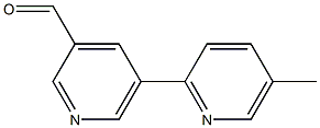 5-(5-methylpyridin-2-yl)pyridine-3-carbaldehyde 구조식 이미지