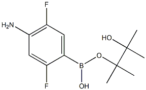 4-AMino-2,5-difluorobenzeneboronic acid pinacol ester, 96% Structure