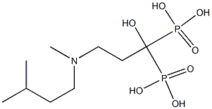 [1-Hydroxy-3-(MethylisopentylaMino)propylidene] Bisphosphonic Acid Structure