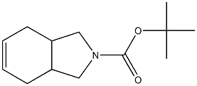 tert-Butyl 1,3,3a,4,7,7a-hexahydro-2H-isoindole-2-carboxylate 구조식 이미지